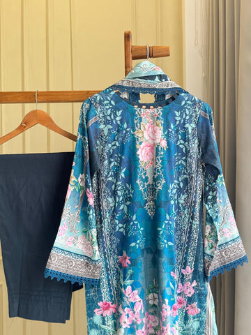 Jade Casual Fit Lawn Suit- 3453