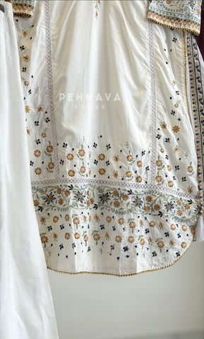 Paisley Embroidered Farshi Salwar T1132