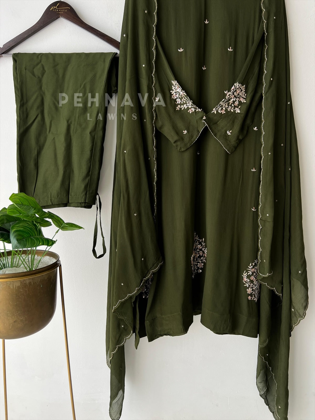 Premium Work Suit-No.4 - Pehnava Lawns