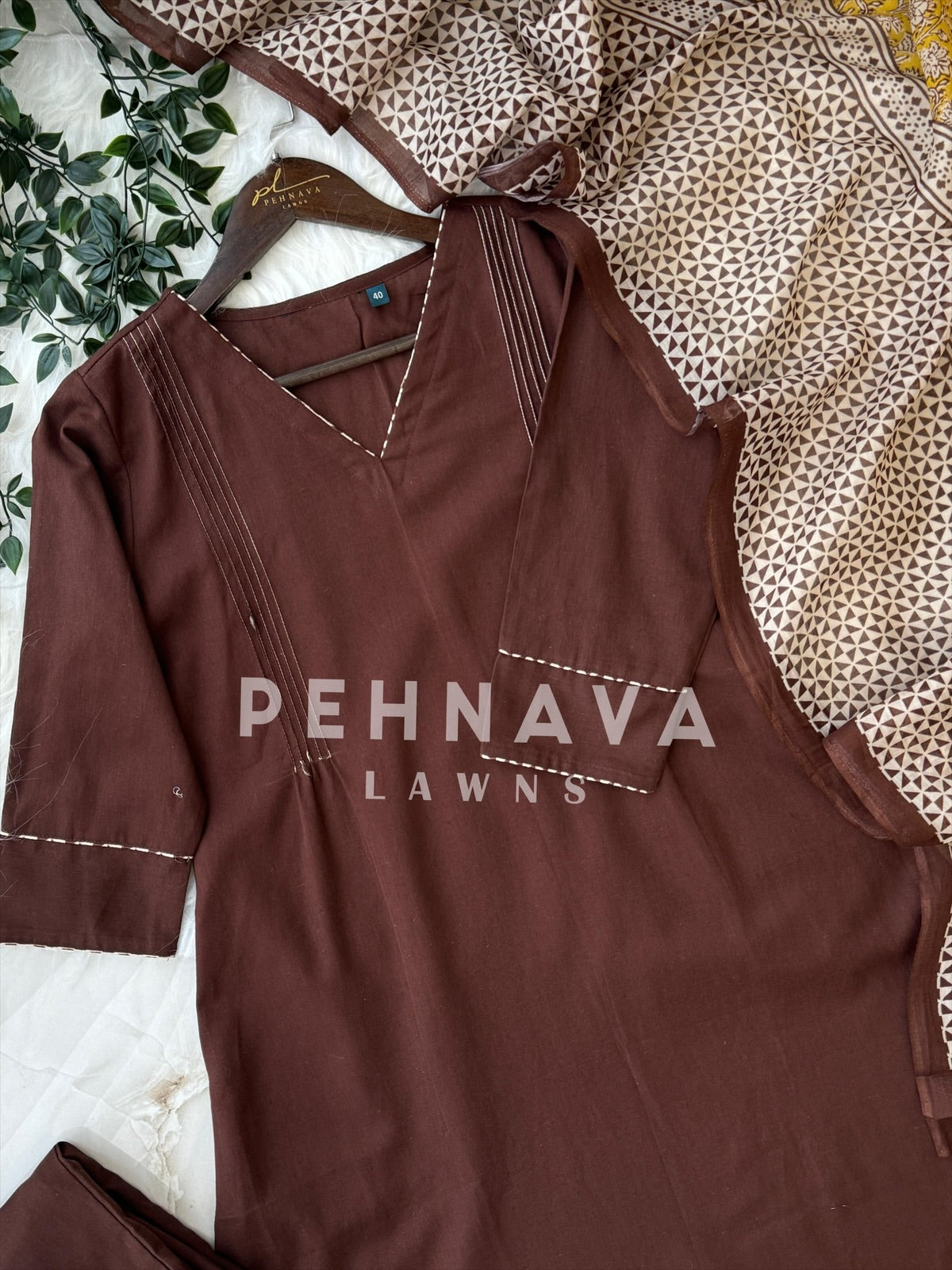 Signature Suit Set - Pehnava Lawns