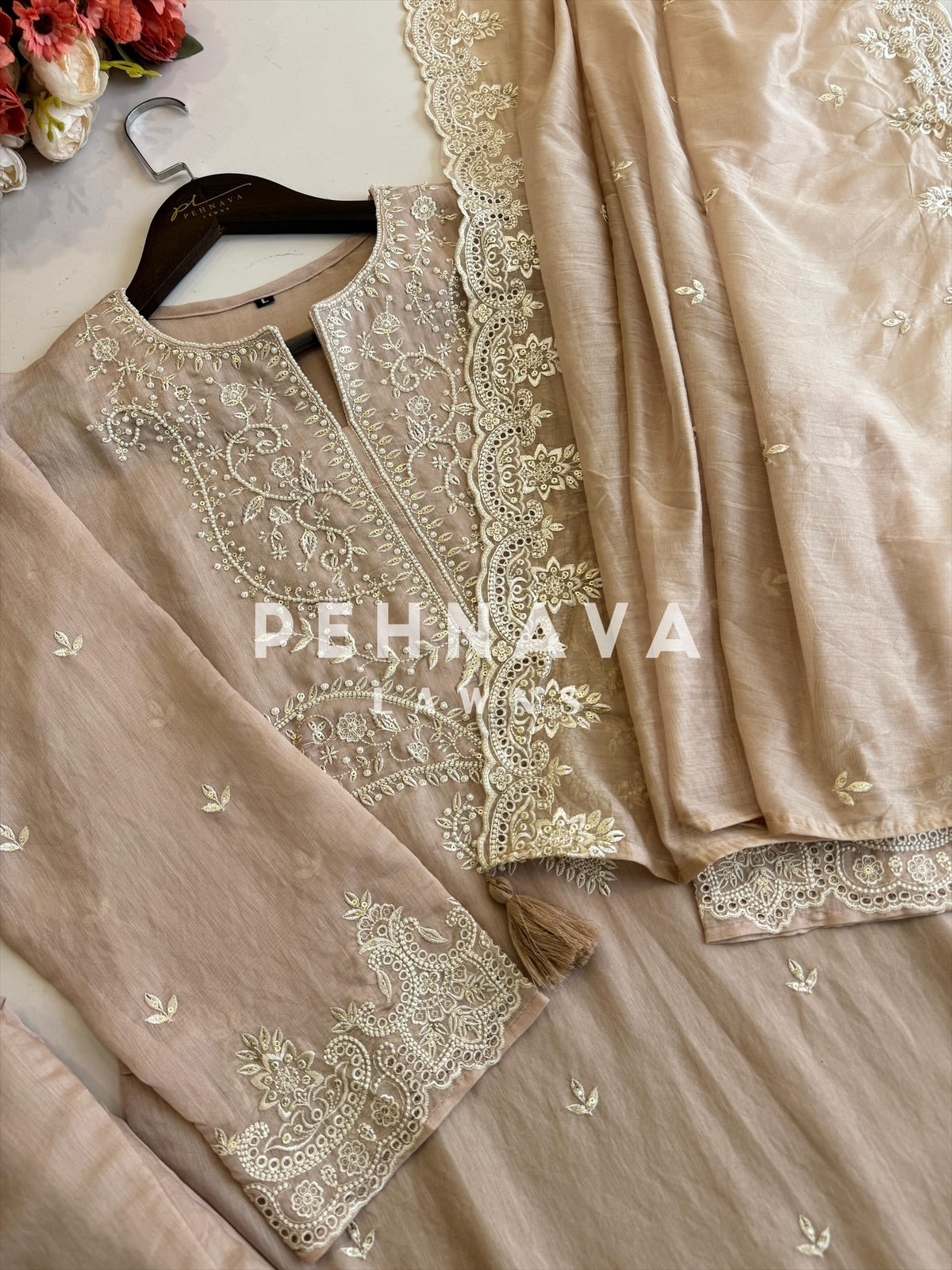 Premium Royal Chanderi Ensemble
