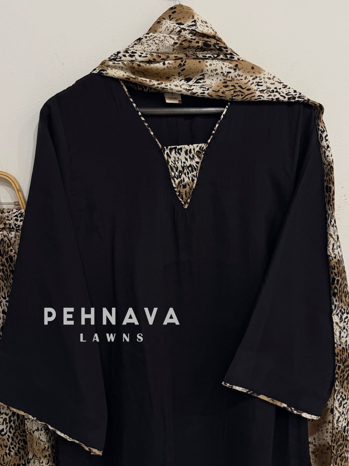 Minimal Animal Printed Three Piece Suit