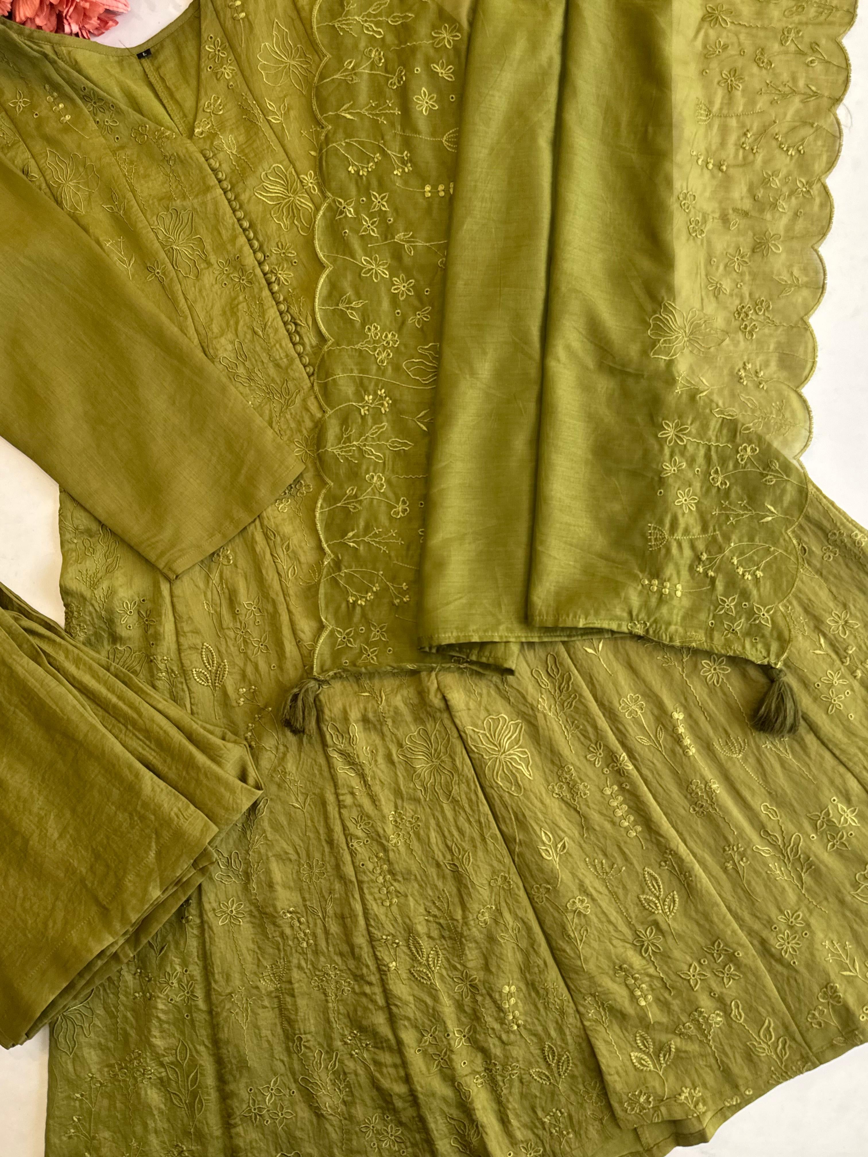 Premium Thread-work Anarkali Suit