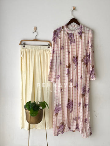 Floral Printed Imported Co-ord Set-SN6112