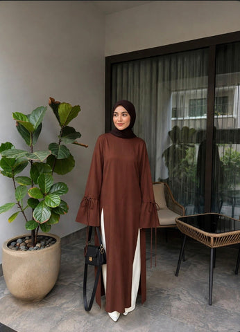 Muse Modest Side-Slit Two Piece Set B255