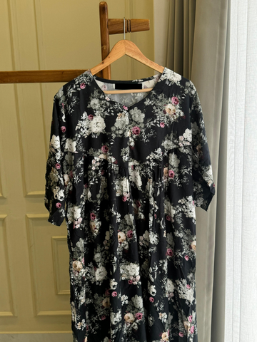 Imported Floral Night Dress-11