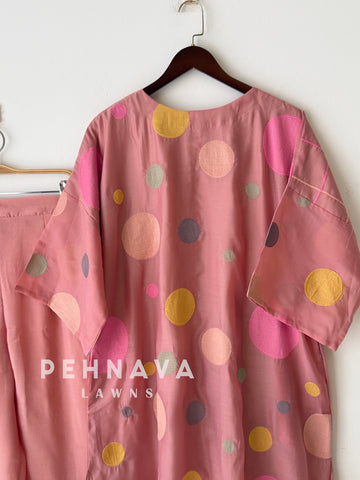 Polka Dot Appliqué Three Piece Set