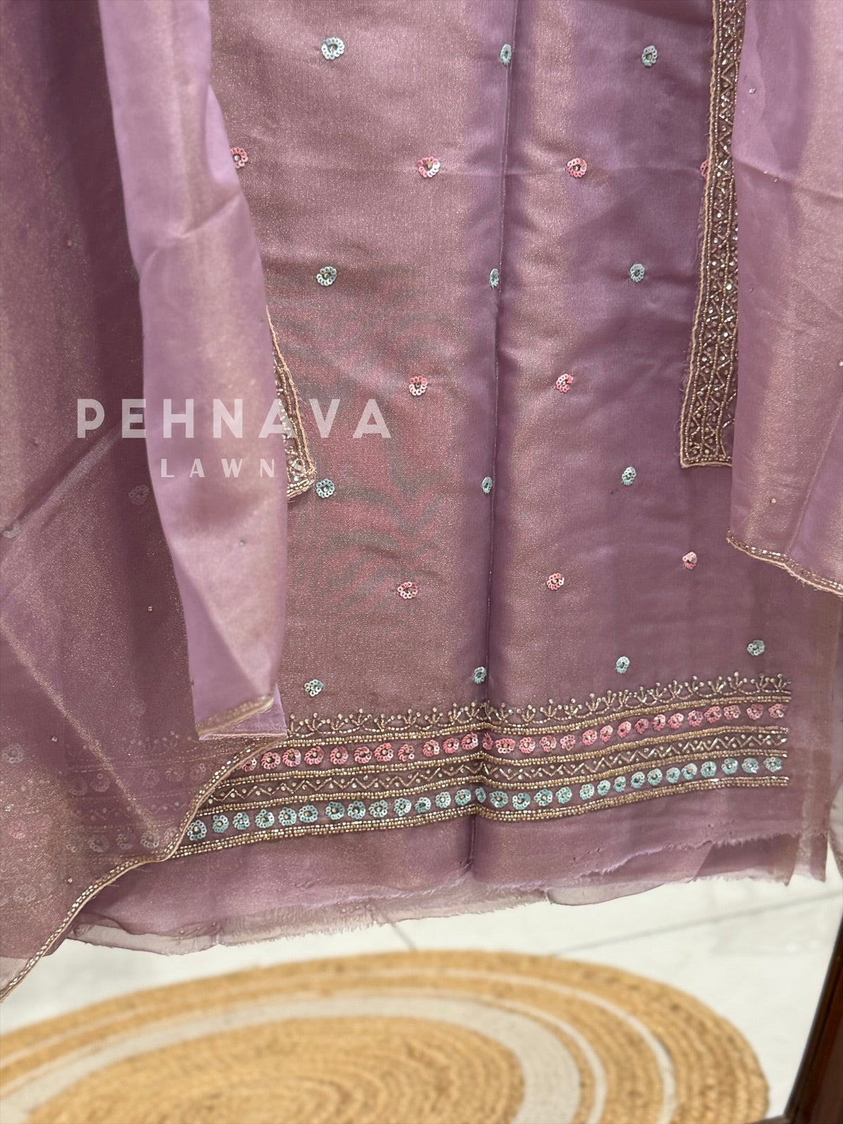 Tissue Handworked Unstitched Suit