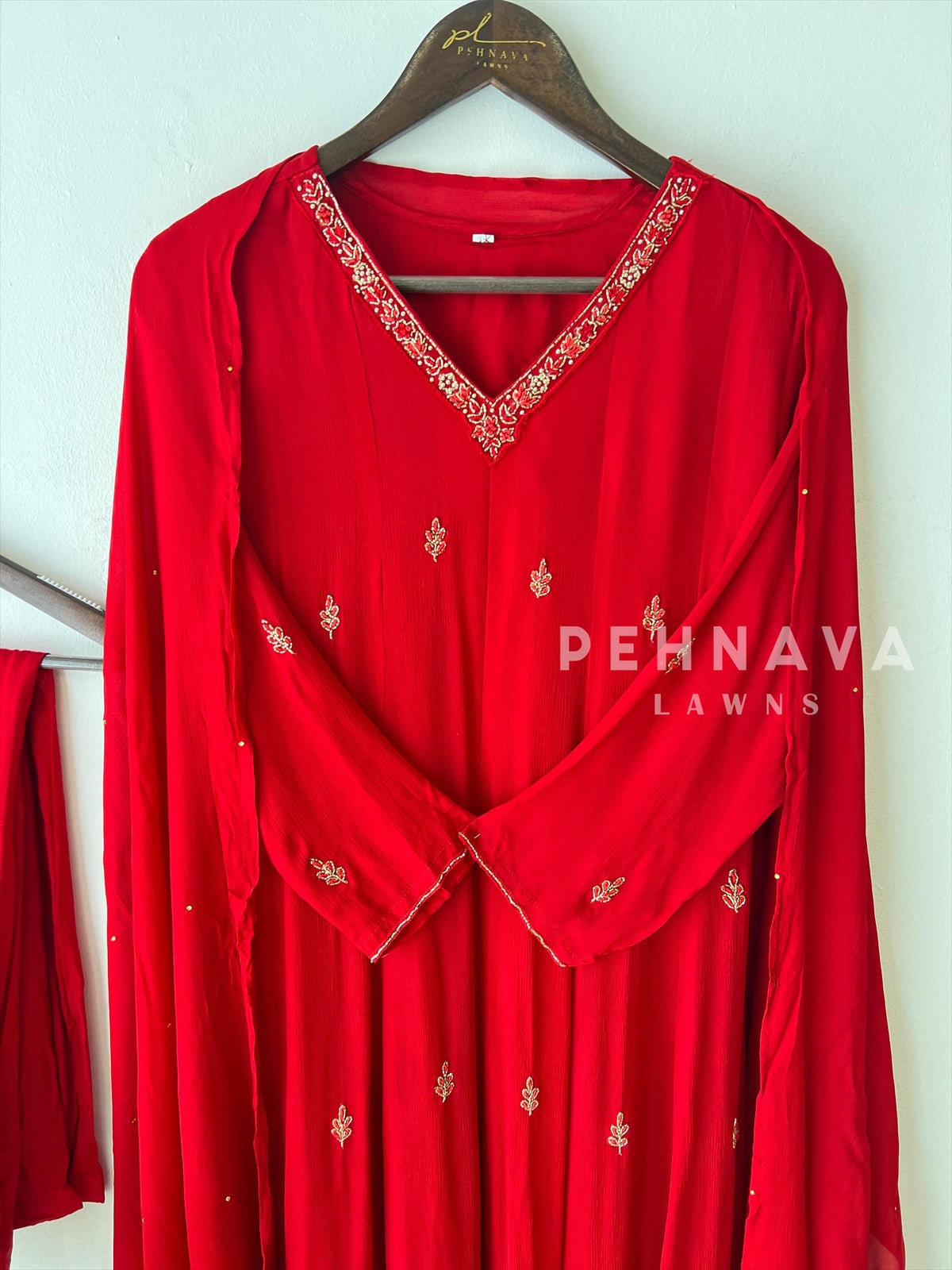 Premium Work Anarkali Set