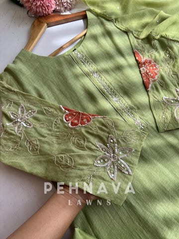 Premium Handworked Ethnic Suit Set-Color Options - Pehnava Lawns