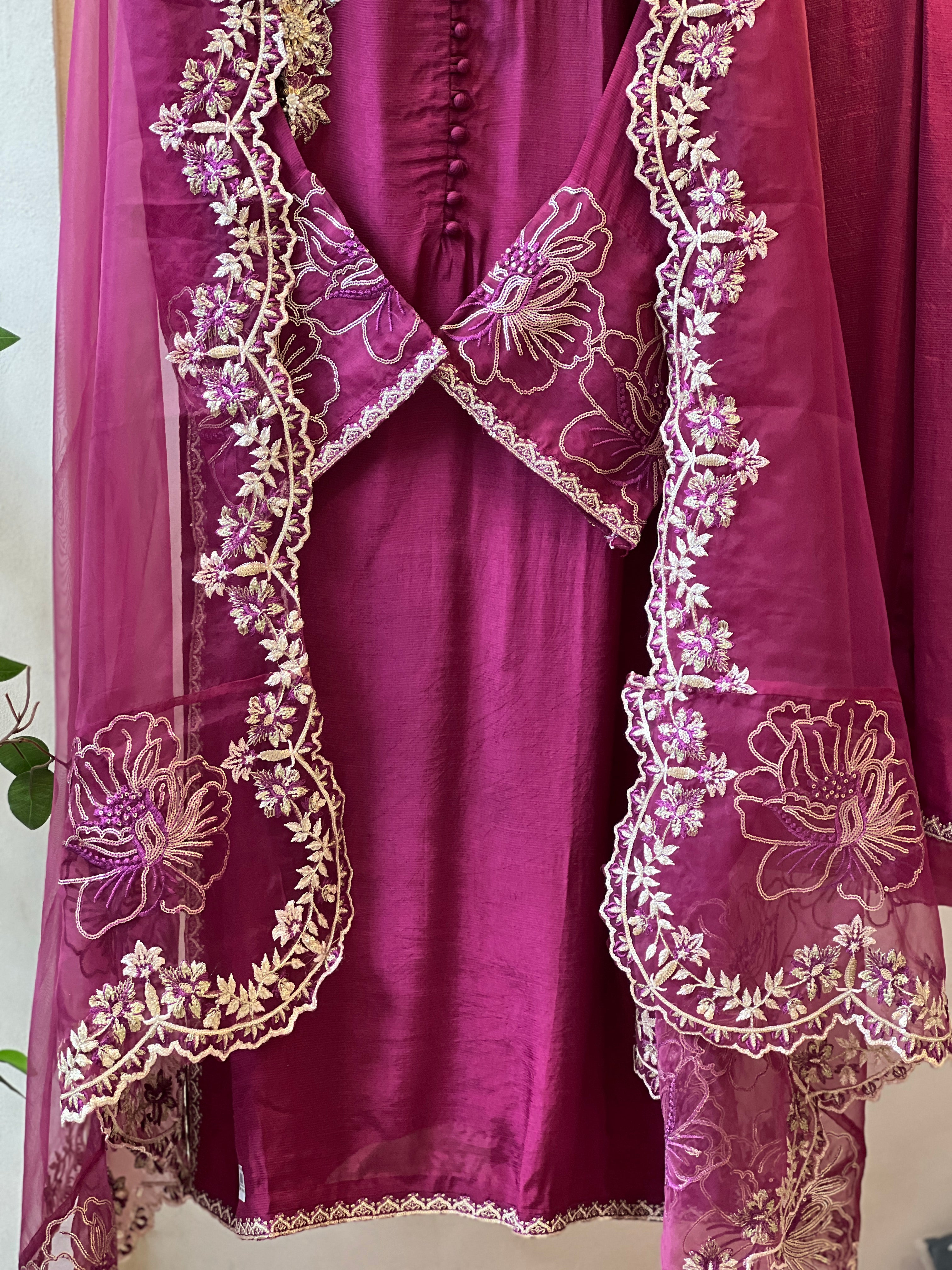 Premium hand worked suit