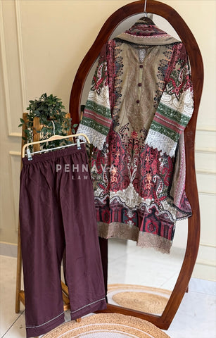 Printed Stitched Suit 1751