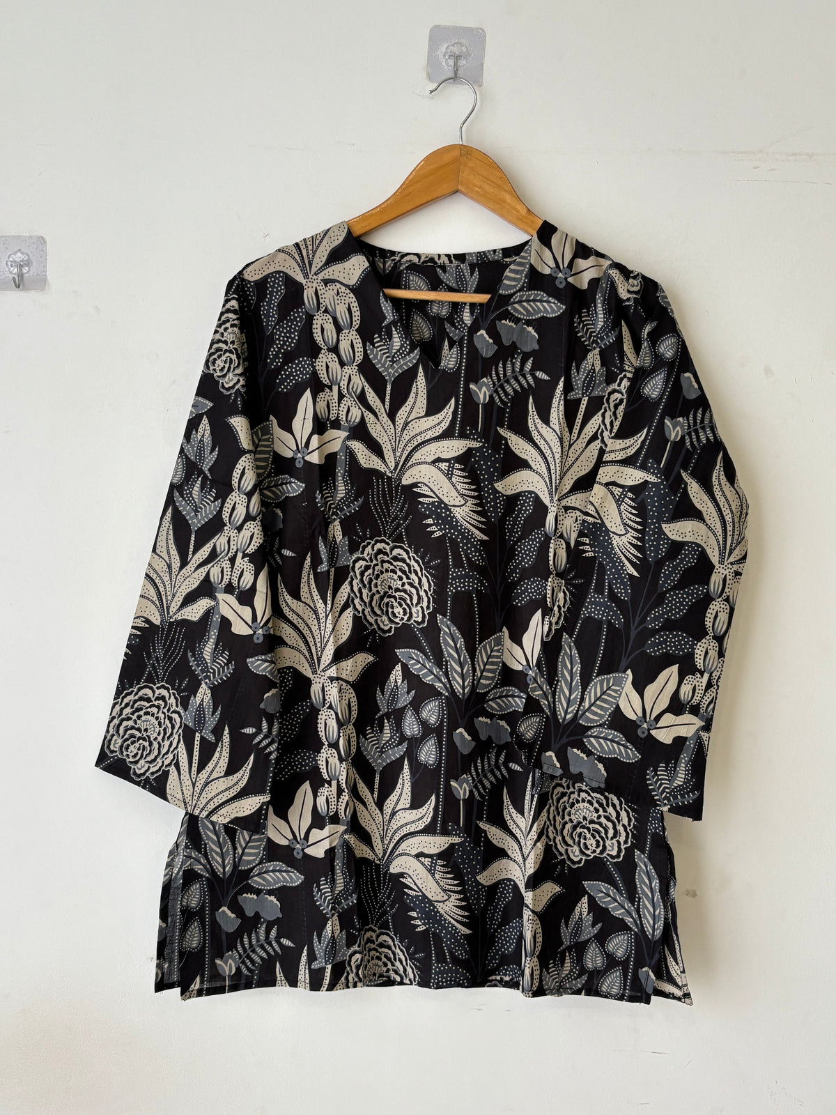 Casual Pure Cotton Trendy Printed Short Kurtis - Pehnava Lawns