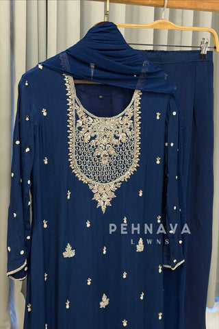 Premium Handworked Chinnon Suit-9067A