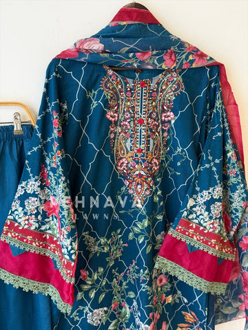 Embroidered Casual Ready To Wear Suit 006