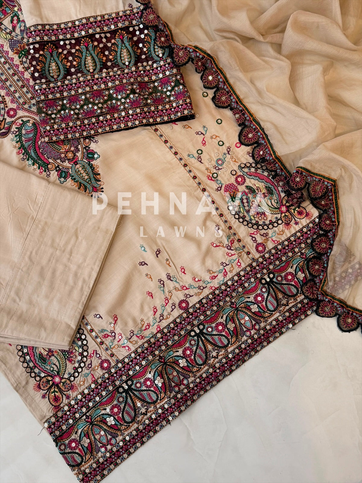 Embroidered Farshi Salwar-274