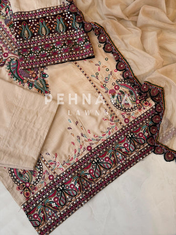 Embroidered Farshi Salwar-274