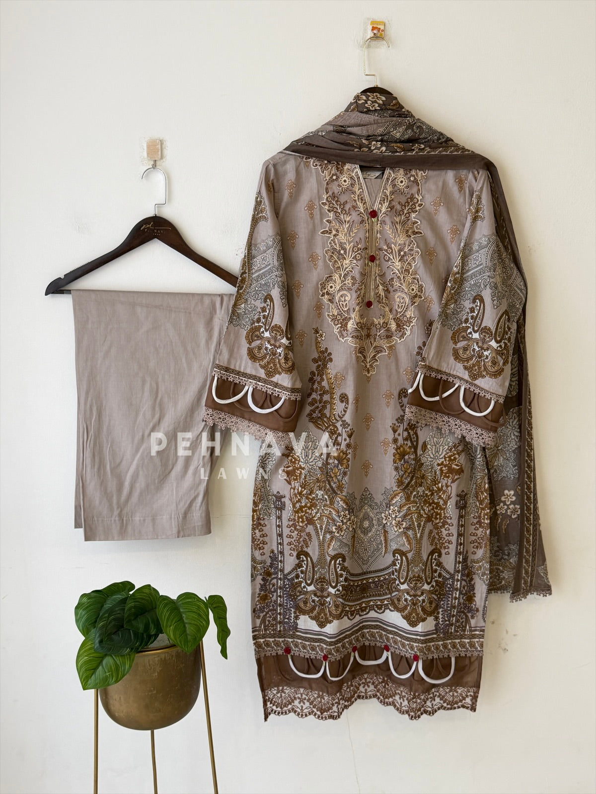 Embroidered Casual Ready To Wear Suit-3006/02 - Pehnava Lawns