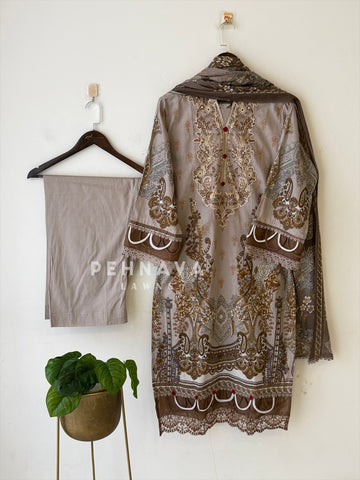 Embroidered Casual Ready To Wear Suit