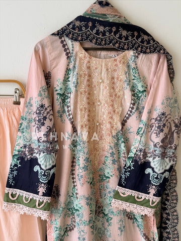 Embroidered Casual Ready To Wear Suit-401