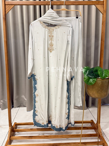 Premium Crepe Handworked Ensemble -1320