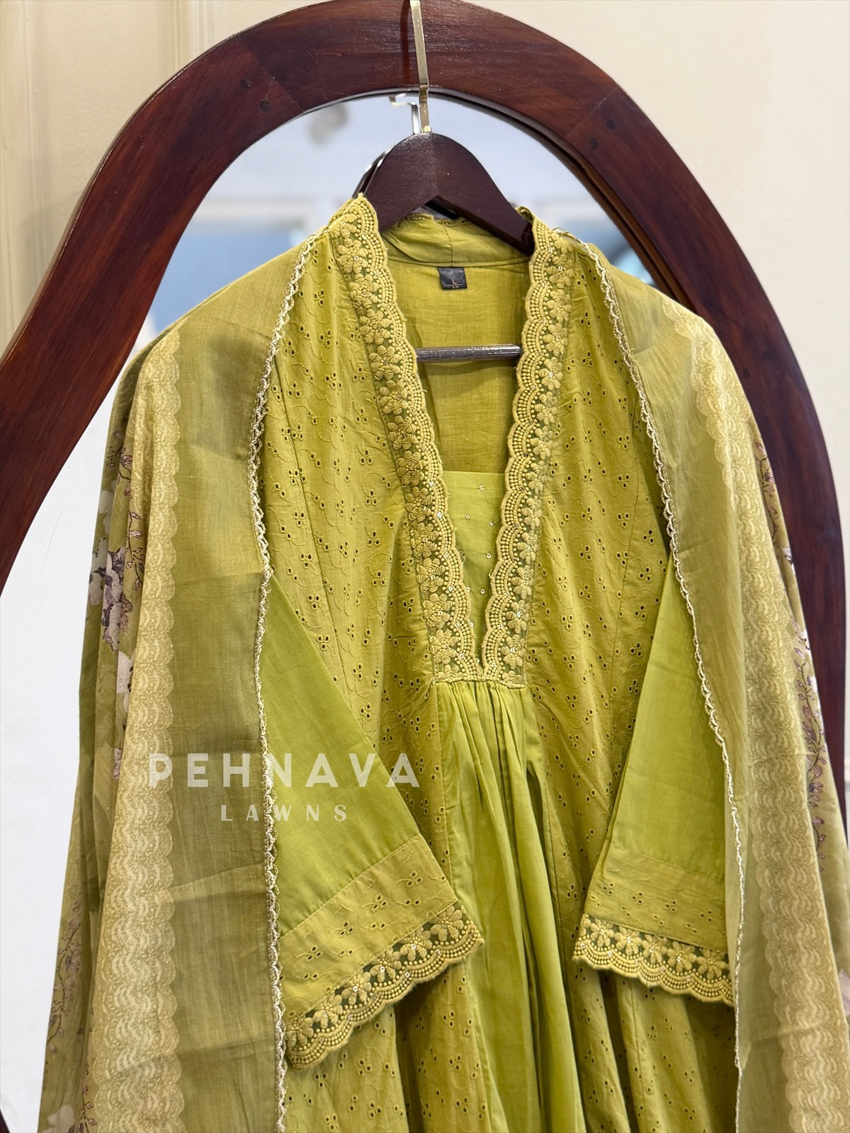 Front Panel Printed Suit Set