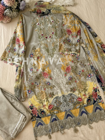 Casual Wear Printed Suit - Pehnava Lawns