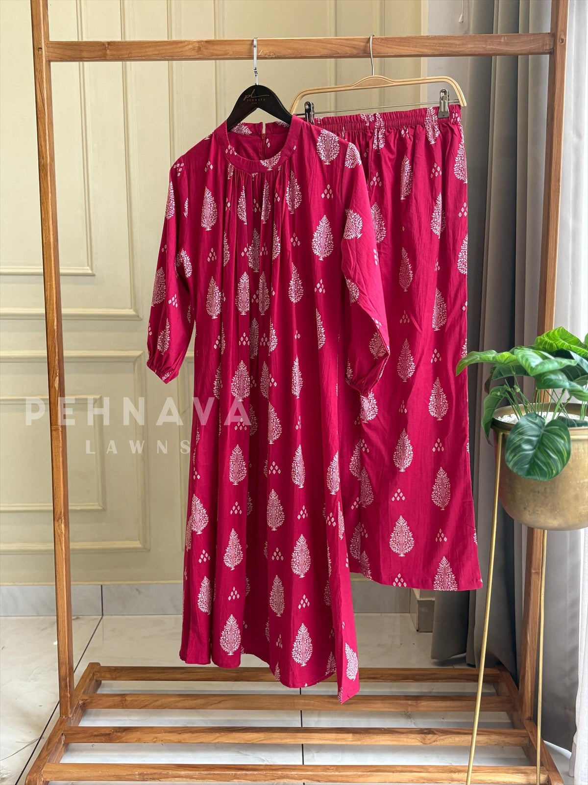 Motif Print Cotton Set - Pehnava Lawns