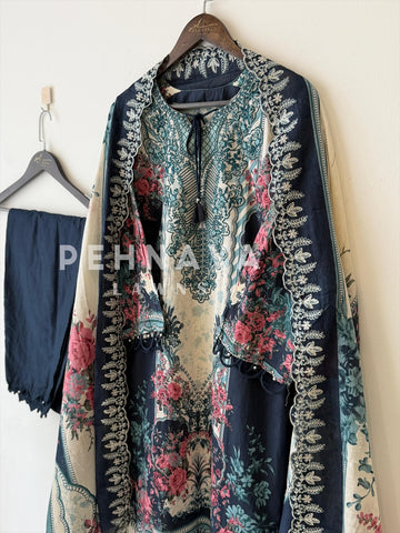 Signature stitched Suit-408