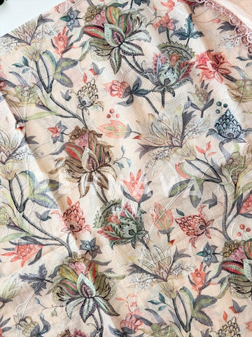 Soft Cotta Printed Unstitched Suit-4185 - Pehnava Lawns