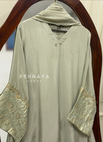 Banarasi Woven Suit Set -RR252