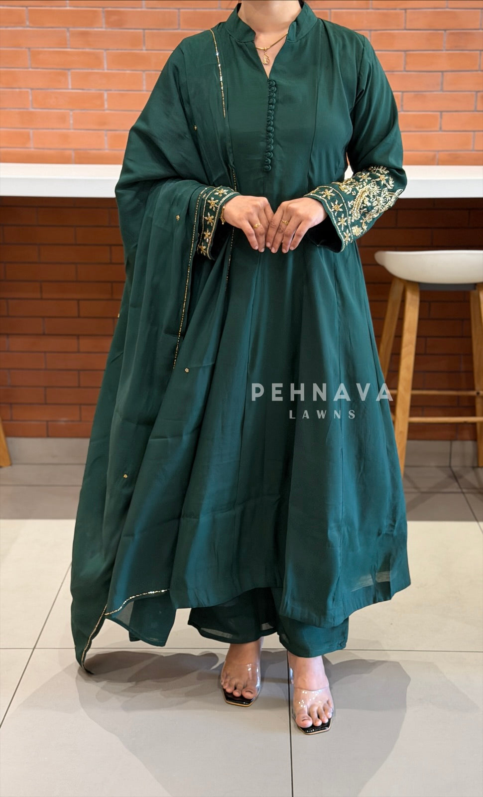 Chanderi Handworked Ensemble-H289