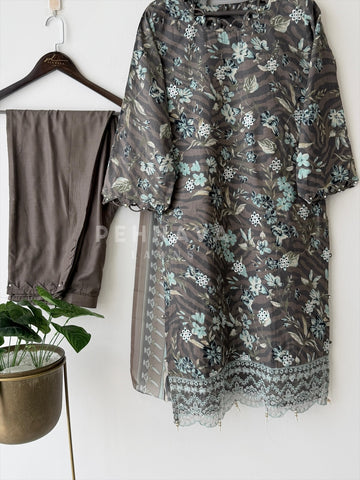 Floral Lawn Suit