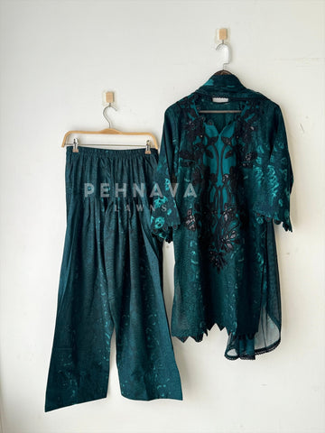 Printed Cotton-Farshi salwar