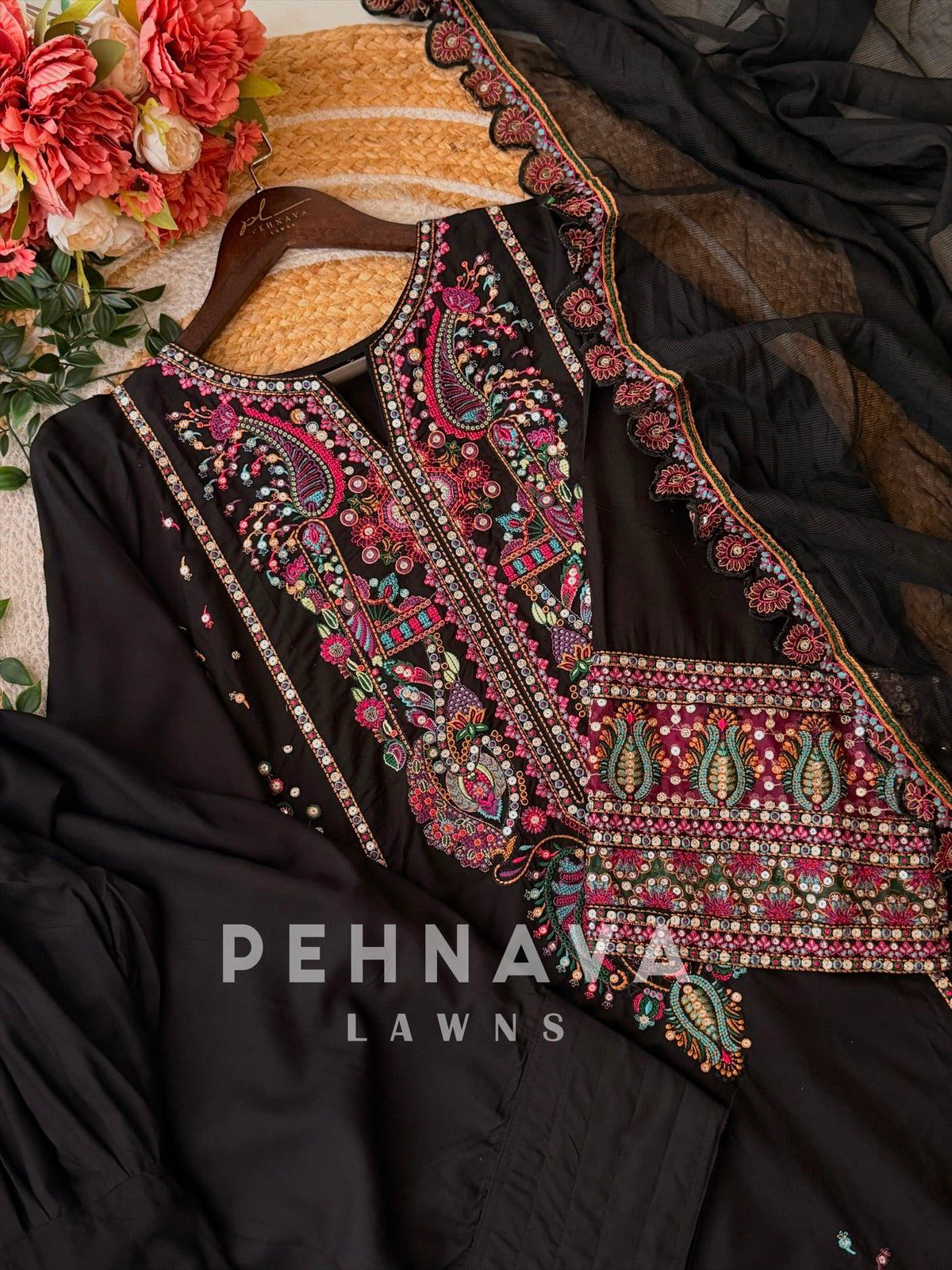 Embroidered Farshi Salwar-274
