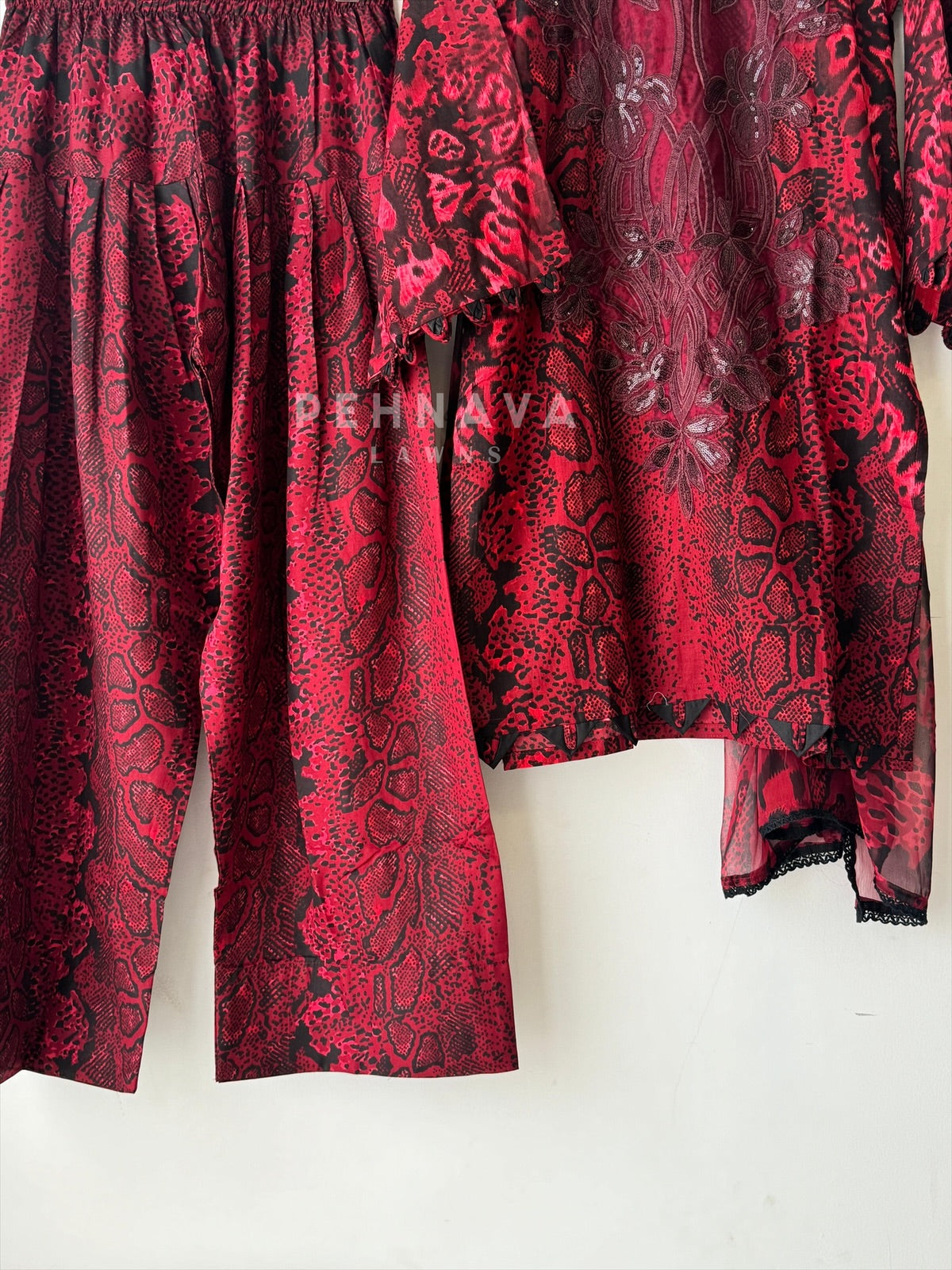 Printed Cotton-Farshi salwar