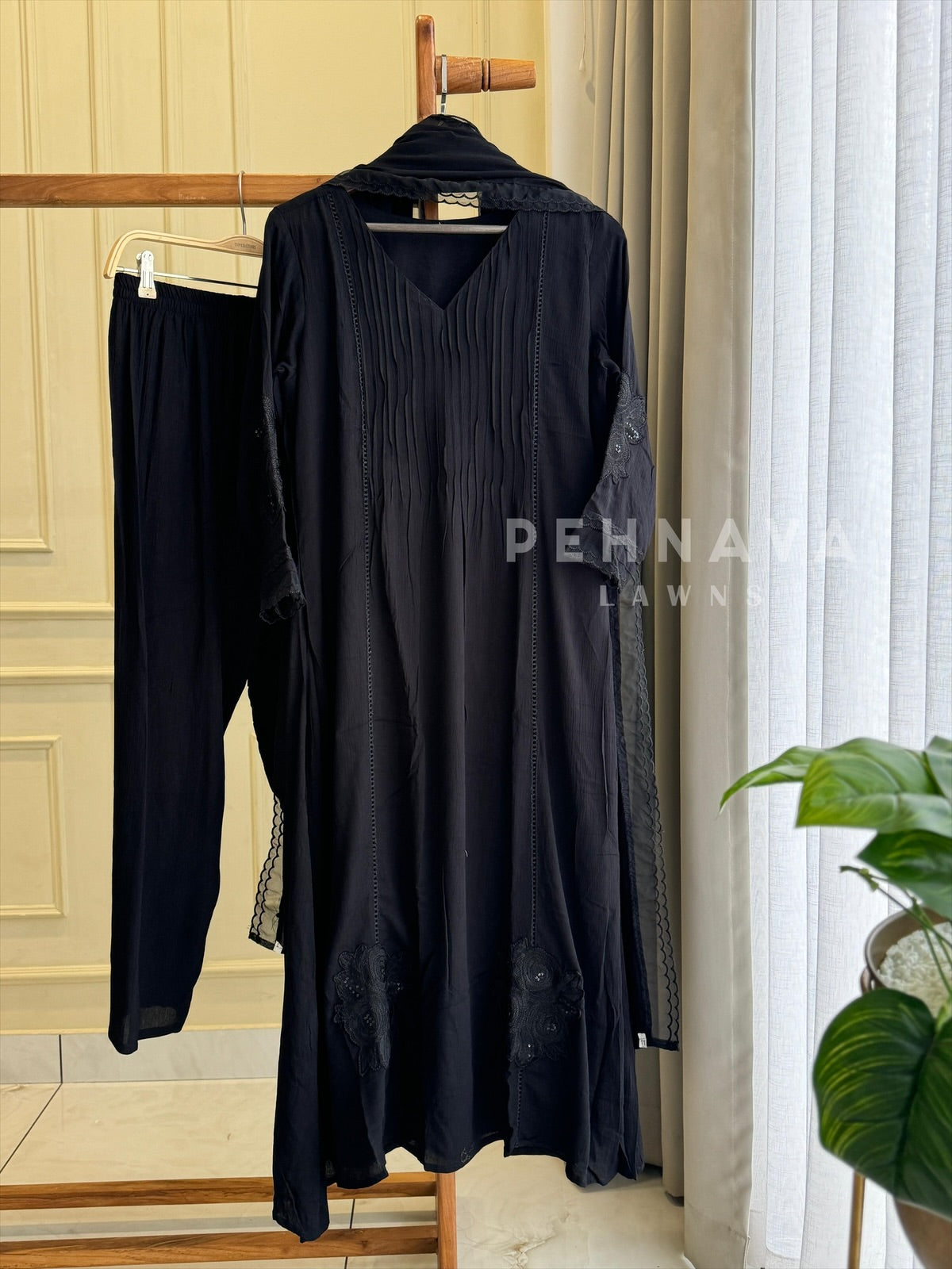 Rayon Ensemble Suit Set