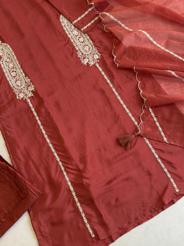 Three Piece Ethnic Suit Set