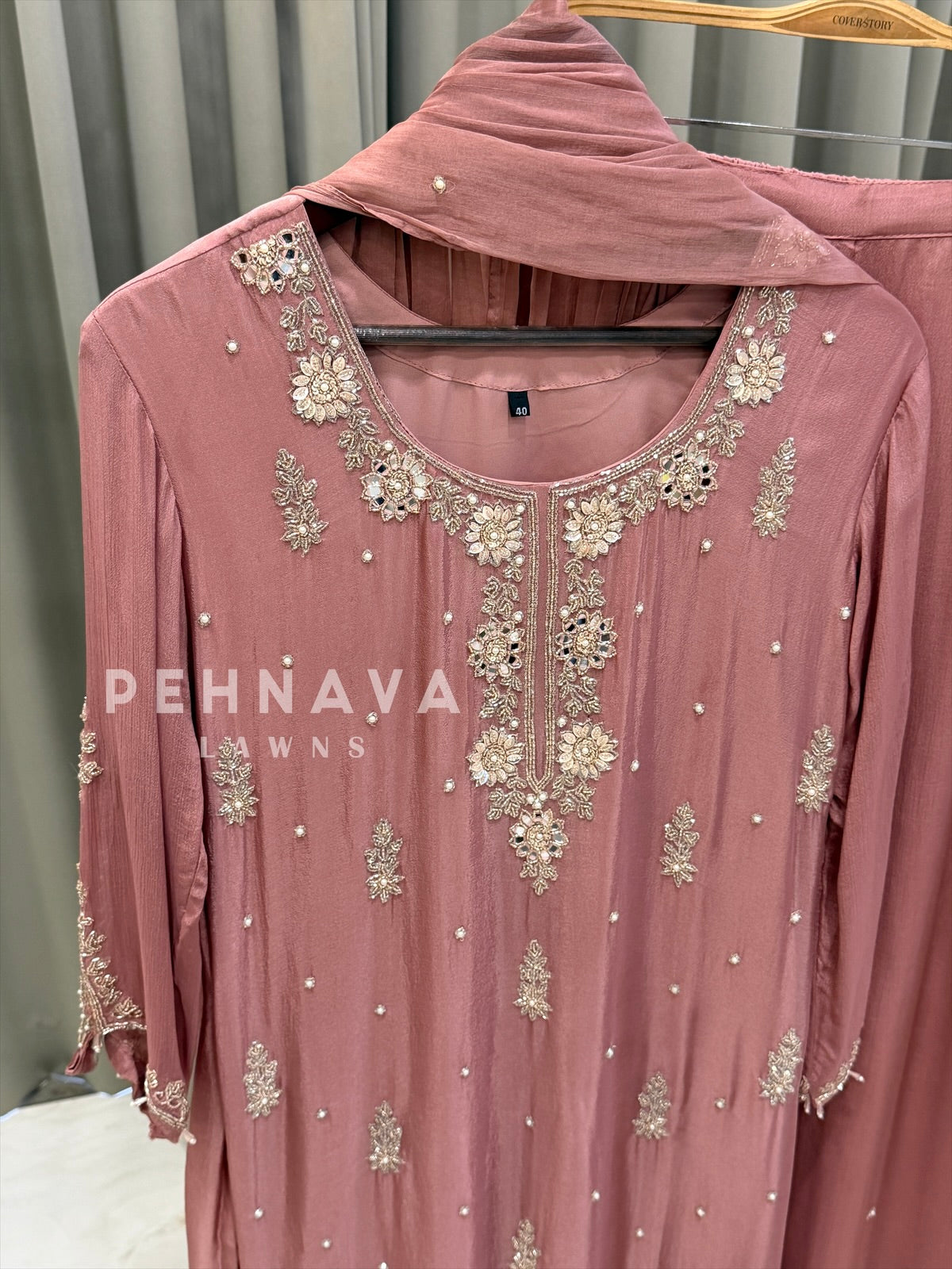 Premium Handworked Chinnon Ensemble-8985