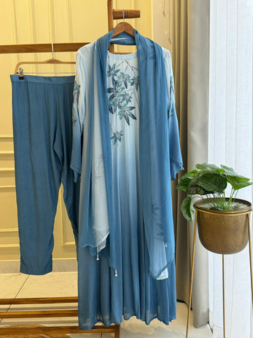 Zardozi Handworked Anarkali Suit