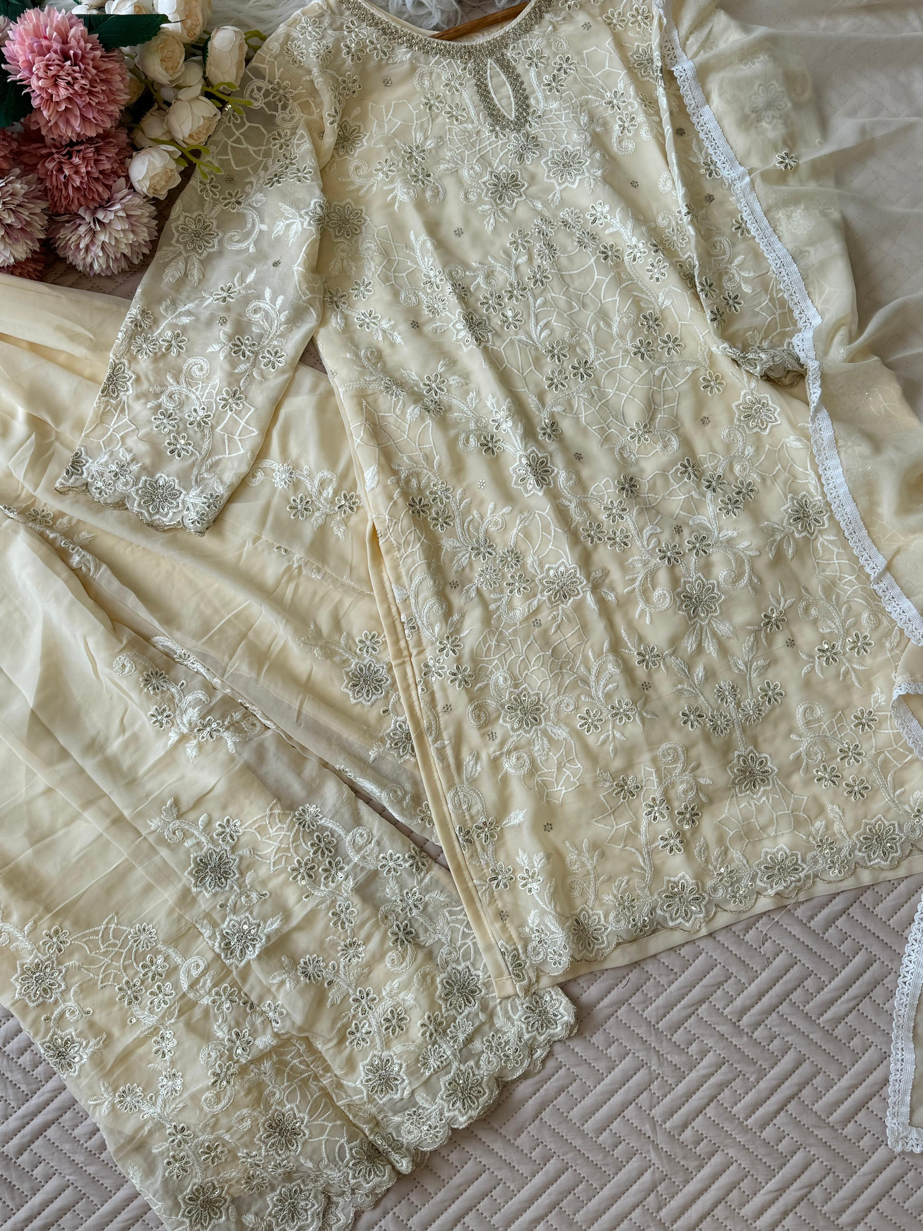 Georgette Party-wear Suit