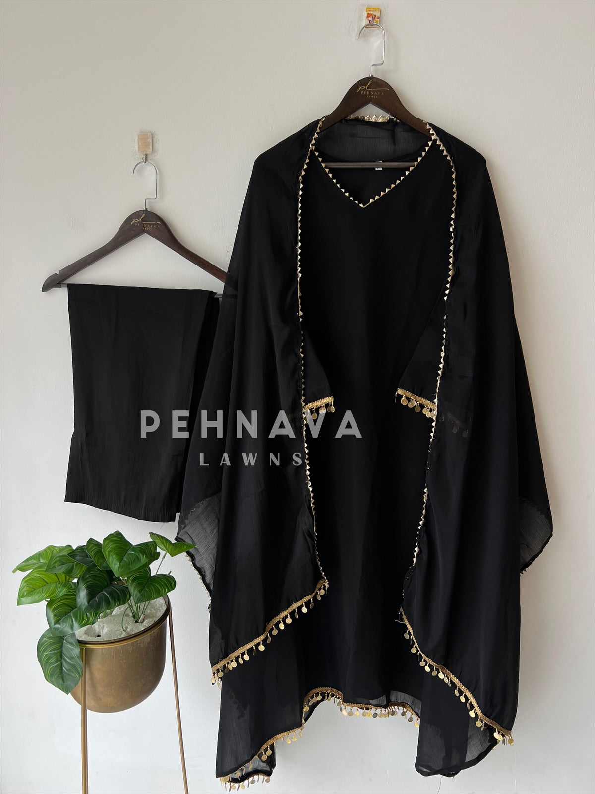 Tassel Work Three Piece(5-7 Days Delivery Time) - Pehnava Lawns