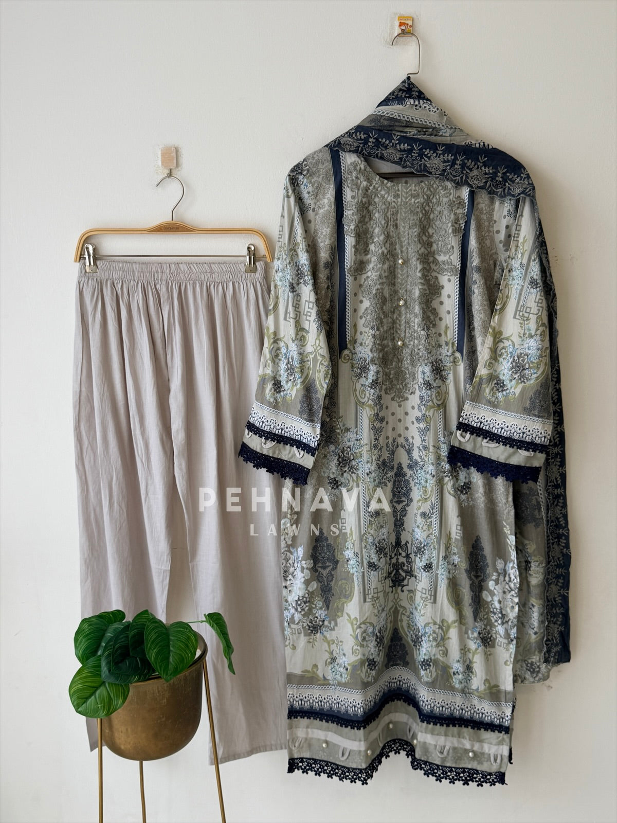 Embroidered Casual Ready To Wear Suit-403