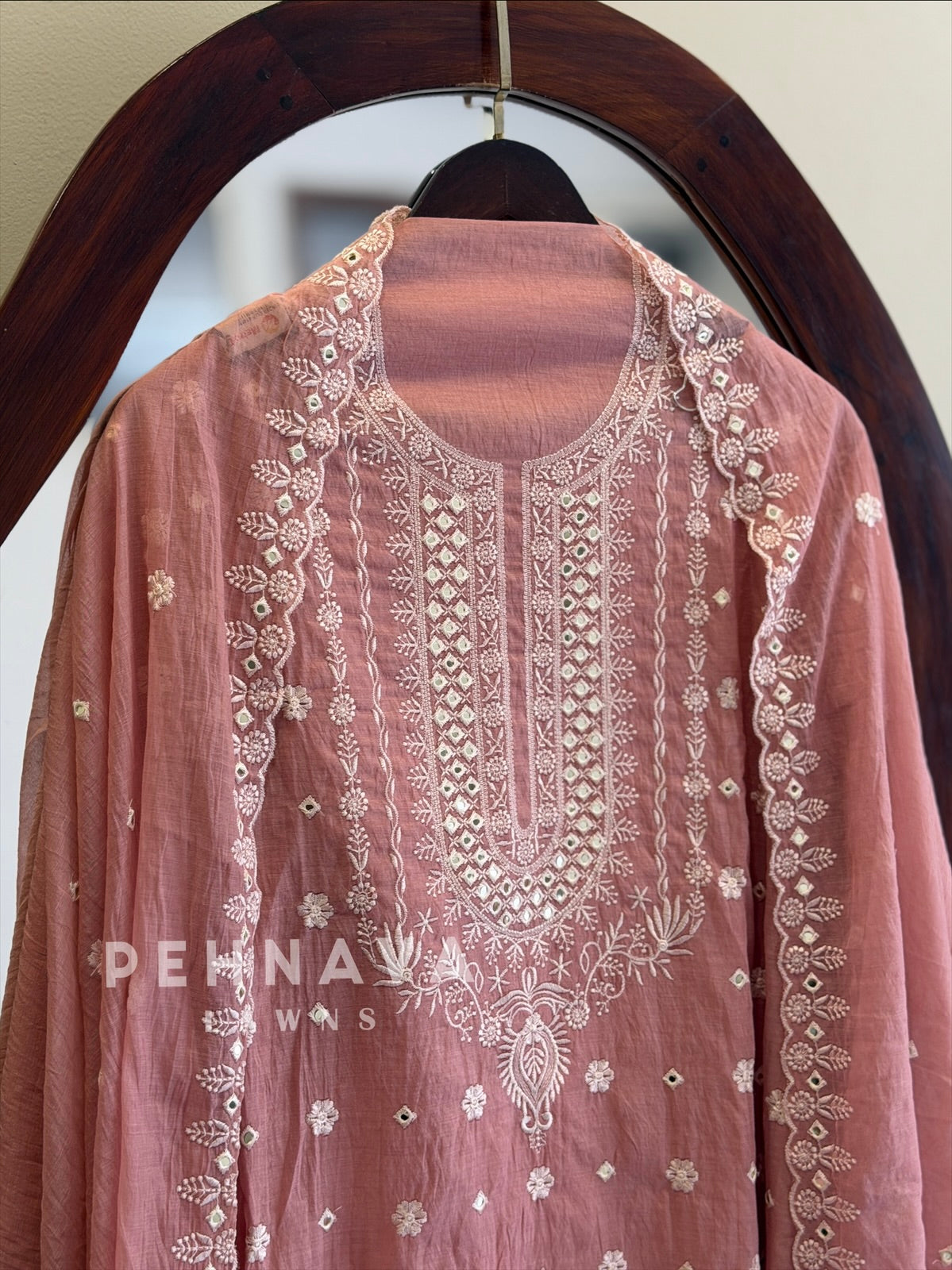Embroidered Unstitched Suit-1007