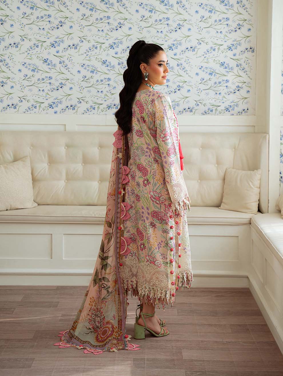 Jade Flora Lawn Original Suit