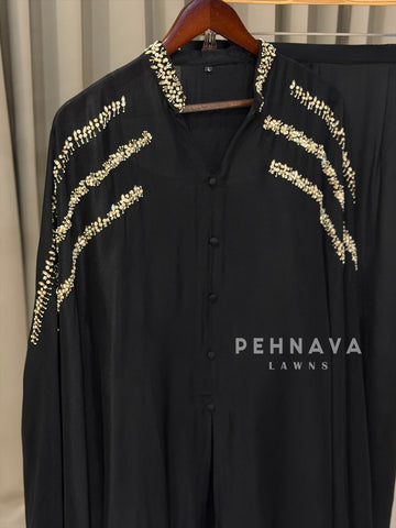 Indo-Western Chinnon Party wear Dress