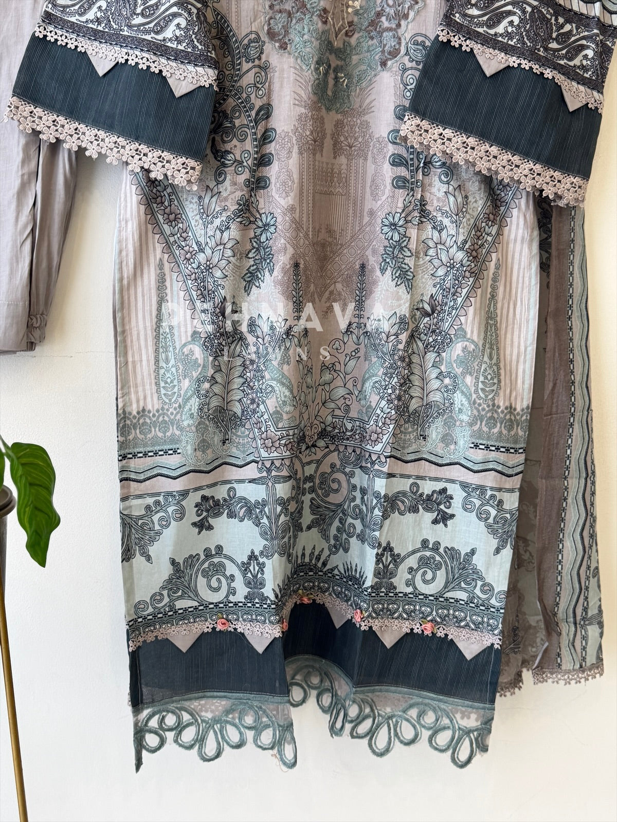 Embroidered Casual Ready To Wear Suit