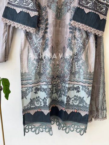 Embroidered Casual Ready To Wear Suit