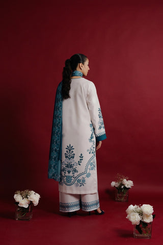 Soft Crepe Lace Suit Set