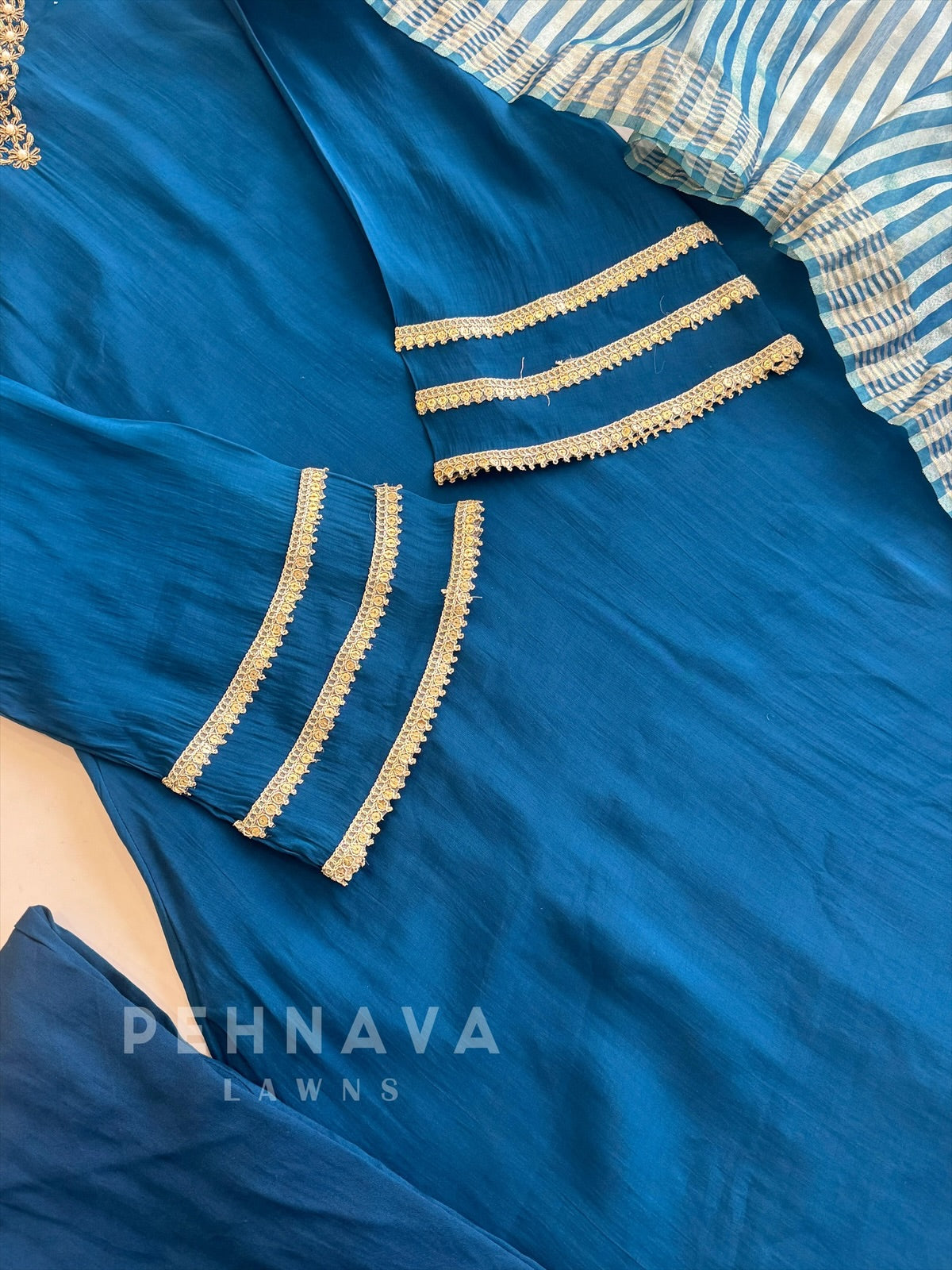 Pure Chanderi Classic Suit